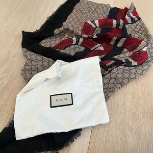 Gucci Snake Scarf